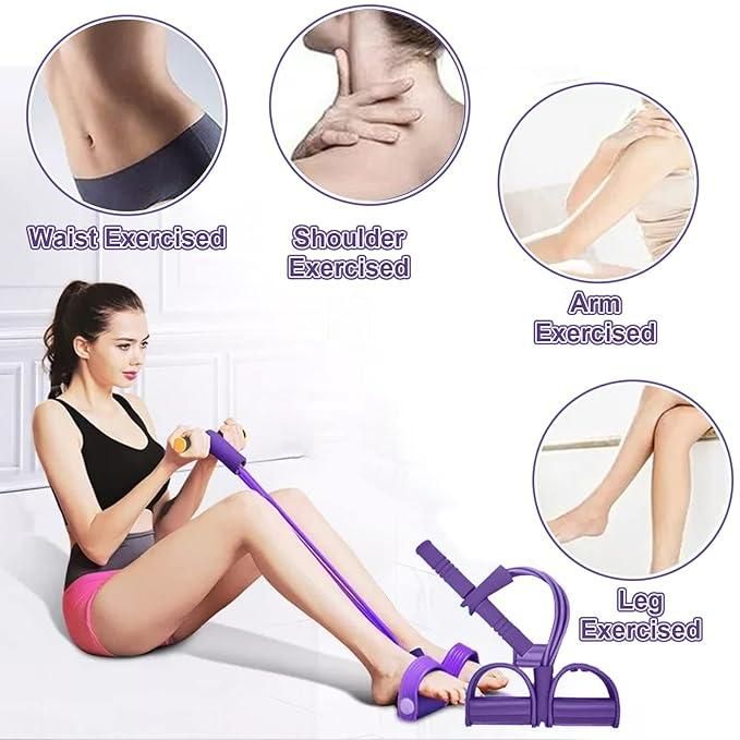 Adjustable Yoga Pedal Puller Resistance Band