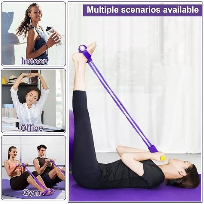 Adjustable Yoga Pedal Puller Resistance Band