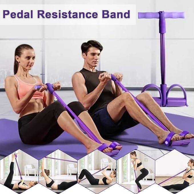 Adjustable Yoga Pedal Puller Resistance Band