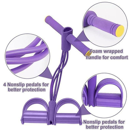 Adjustable Yoga Pedal Puller Resistance Band