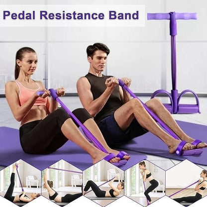 Adjustable Yoga Pedal Puller Resistance Band