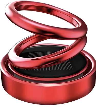Solar-Powered Rotating Car Air Freshener