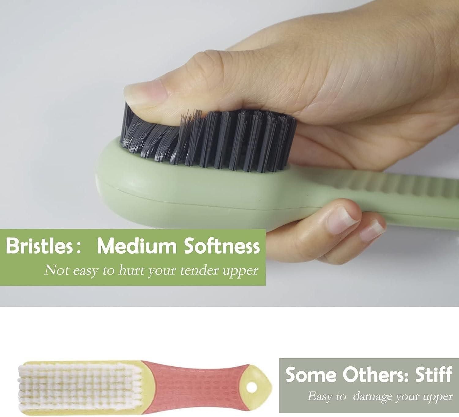Texture of shoe polishing brush