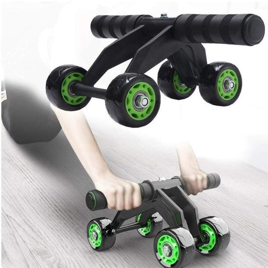 Unisex 4 wheel ab roller